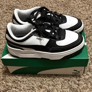 Puma Women’s Cali Dream Size 8 Sneakers Black & White